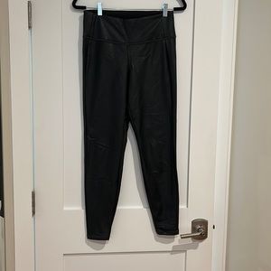Athleta Faux leather leggings
